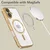 Luxury Crystal MagSafe futrola za Apple iPhone 16e - Srebrna KP36972