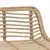 vidaXL Barski stol 2 pcs Naravna 44 x 45 x 76 cm Rattan in jeklo