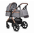 COCCOLLE Melora Kolica za bebe 3u1 - Siva