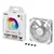 ASUS Ventilator TUF GAMING TR120 ARGB REVERSE WHITE