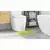 Prostirka protiv klizanja s izrezom za WC Zelena 50 x 50 cm PP