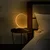 Opviq Moon 13331 Stona lampa, Braon