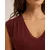 WE Fashion Top  temno rdeča