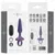 INTENSE Marlon Model 4 Vibrating Silicone Plug with Remote, Black D-242067