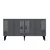 Hanah Home Konzola Junes, 150x79x40 cm, Antracit-srebrne boje