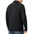 Castore majica 1/4 zip sa kontrastnim panelima za muškarce, crna