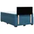 VIDAXL Box spring postelja z vzmetnico modra 120x190 cm žamet