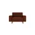 Atelier del Sofa Fotelja Sparrow Loveseat, Bordo