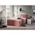 Esposa BOXSPRING POSTELJA 200 cm x 200 cm , tekstil barve korale