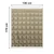 Home Odeja z olivno reliefno kocko 130x170 cm