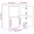 Komode 2 pcs Staro drvo 70 x 41 x 75 cm Konstruirano drvo