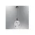 Opviq luster Funnel 2850B-1A, LED 5 W, hrom