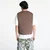 Telovnik FTSHP Silver Lining Quilted Vest UNISEX Brown L