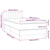 vidaXL Box spring postelja z vzmetnico temno siva 100x200 cm žamet