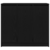 Komoda crni hrast 85x34x76 cm konstruirano drvo