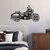 Wallity Zidna dekoracija Motorcycle, 90 x 51 cm, Crna