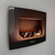 Ukrasni Zidni Električni Kamin Cecotec Warm 2200 Curved Flames 2000W Crna