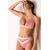 Obsessive Komplet modrčka in hlačk Bloomys Pink Lace S/M