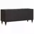 TV ormar s ladicama Crna 105 x 33 x 46 cm Čvrsto drvo manga