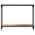 Konzolna stolica s policom Staro drvo 100 x 22,5 x 75 cm