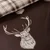 Temno rjava posteljnina za zakonsko posteljo 200x200 cm Stag – Catherine Lansfield