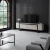 Hanah Home TV Komoda Yildiz, 180x50x30 cm, Sivo-Crna