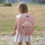 childhome® dječji školski ruksak abc pink
