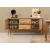 HANAH HOME Vina 01 1005 Atlantic Pine Cream (Produžni trpezarijski sto, stolice i konzola (6 komada))