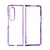 Maska za telefon Clear TPU za Samsung Z Fold 4 ljubičasta