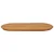 Gornji dio stola 90 x 45 x 3,5 cm Ovalni Čvrsto teak drvo
