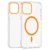 Transparent Color Ring MagSafe maska za iPhone 16 Pro – Narandžasta