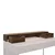 Hanah Home Zidna polica Cmu-902-Oo-1, 120x13x18 cm, Orah