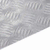 Stepenica Pravokutni 4 pcs Srebrno 80 x 40 cm Aluminij