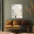 Canvas Slika na platnu Monohromne forme II, 45x60 cm, Sa ramom, Bela