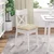 Jastučići za sjedenje 4 pcs Krema 40 x 40 x 12 cm tkanina