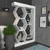 Conceptum Hypnose Polica 90x140x24,6cm Bela