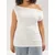 Trendyol Curve Ženska bluza Tbbss25Af00029, Krem