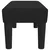Klupa crna 70 x 30 x 30 cm od tkanine