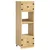 Cabinet SKI Medeno Smeđa 66 x 58 x 207 cm Čvrsto borovo drvo