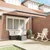 Nadstrešnica Šareni 350 x 250 cm Poliester i aluminij