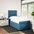 vidaXL vidaXL Box spring postelja z vzmetnico modra 90x200 cm žamet, (21307775)