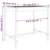 Vidaxl Vrtna miza 121x82,5x110 cm trdna borovina
