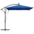 Suncobran Azurnoplava 249 x 249 x 250 cm Poliester i aluminij