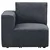 Livetastic ELEMENT ZOFE, flis, bouclé temno siva