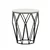 Hanah Home Klub sto Sofya, 46x57x46 cm, Krem