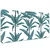 Decormat Podloga za mizo Palm branches 100x50 cm