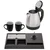 Adler AD 1354 kuhalnik vode, 1.2 L, inox + pladenj s skodelicami