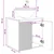 Umivaonik s policom Dimljeni hrast 49,5 x 41 x 64,5 cm