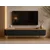 Hanah Home Sarven TV komoda 120 × 45 × 30 cm, crna