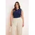 Trendyol Curve Ženska bluza Tbbss26Af00034, Tamnoplava
